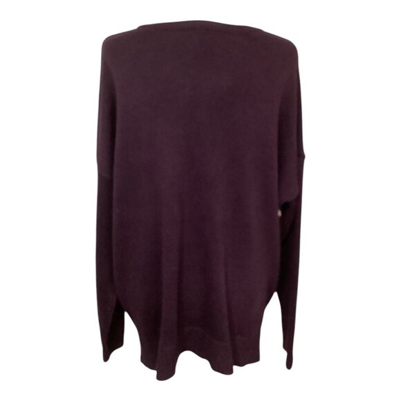 Old Navy Purple Geometric Knit Sweater Women's size XXL - Picture 2 of 6